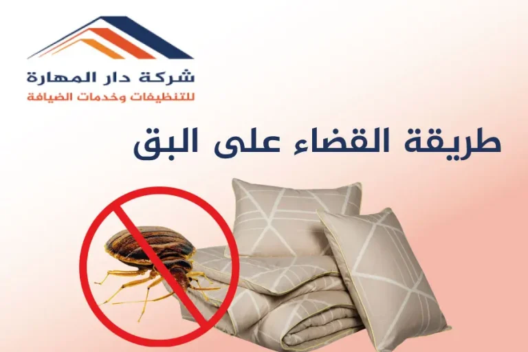 طريقة القضاء على البق