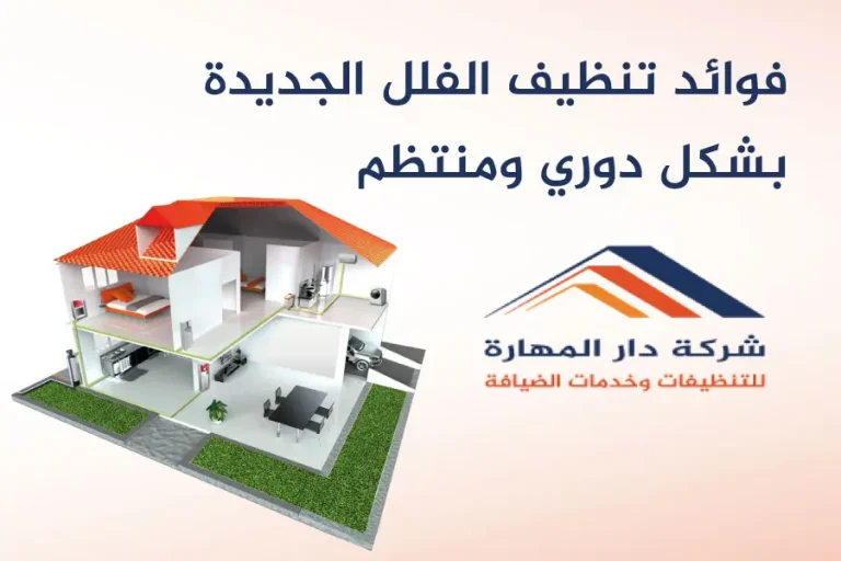 فوائد تنظيف الفلل الجديدة بشكل دوري ومنتظم