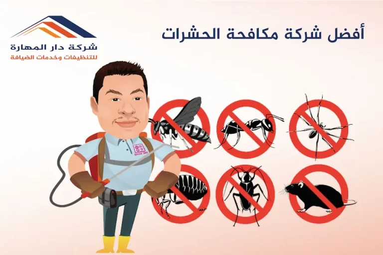 أفضل شركة مكافحة الحشرات