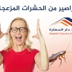 الصراصير من الحشرات المزعجة
