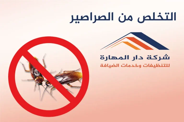 التخلص من الصراصير