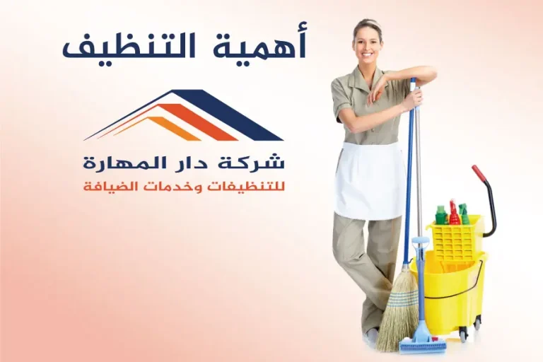 أهمية التنظيف