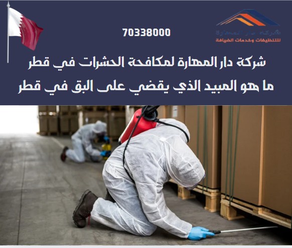 ما هو المبيد الذي يقضي على البق في قطر؟
