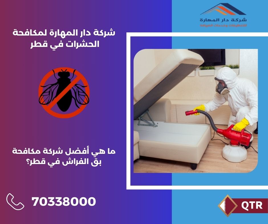 هل شركات الرش تقضي على البق؟