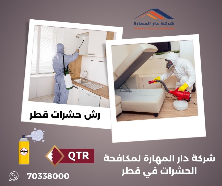 شركات رش الحشرات قطر