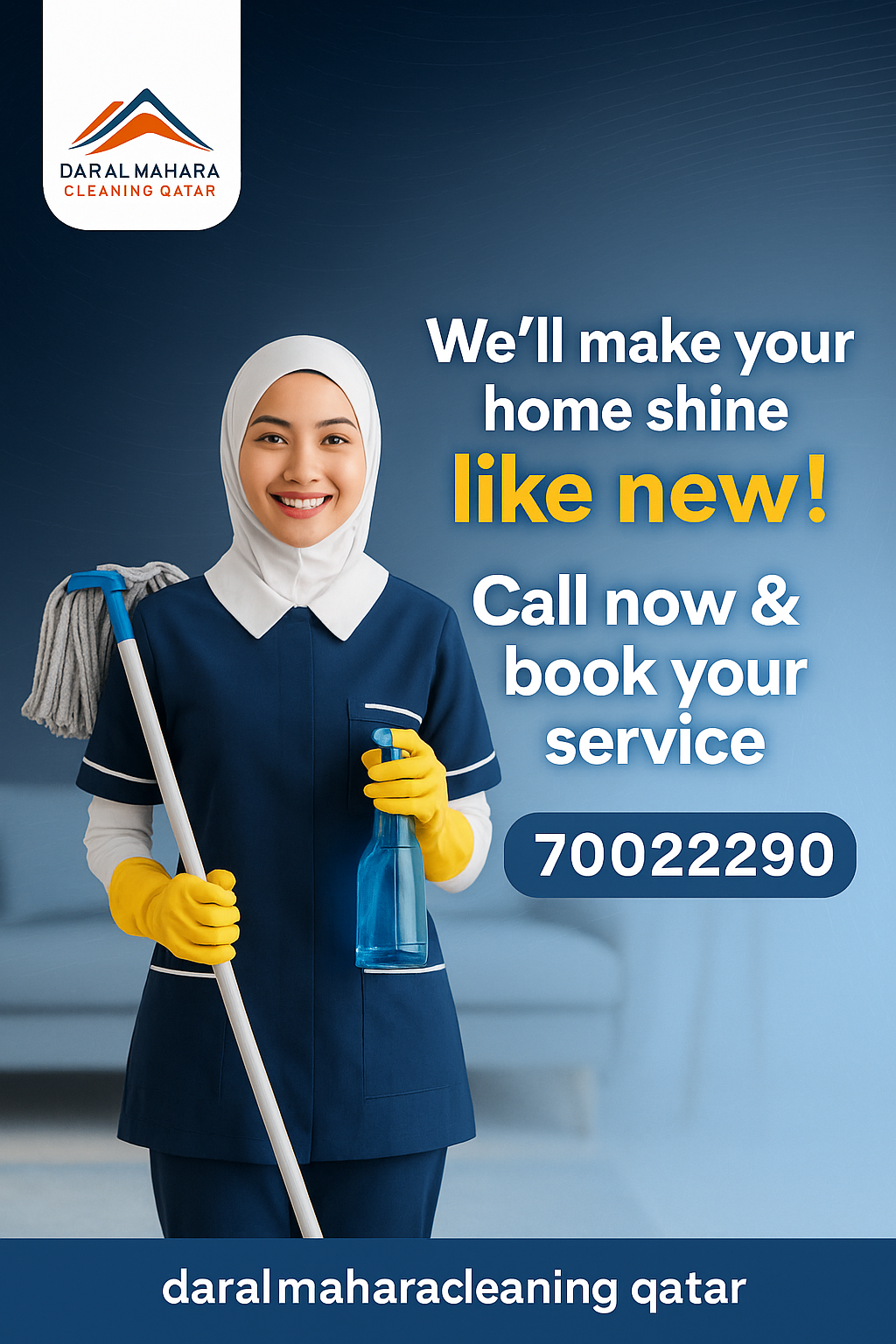 House Deep Cleaning Services in Qatar – Dar Al Mahara Cleaning Company