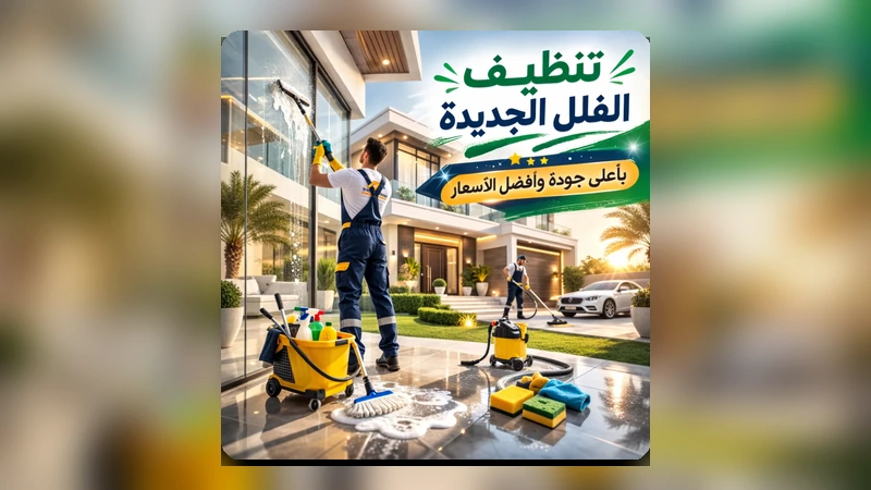 أفضل شركة تنظيف الفلل الجديدة في قطر | خدمات احترافية 2026