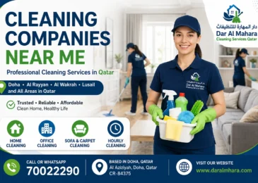 Cleaning Companies Near Me in Qatar | Professional Cleaning Services in